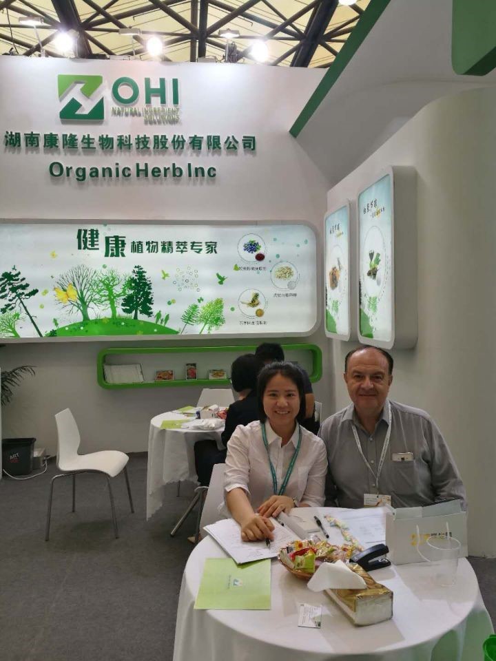 Organic Herb Inc attended CPHI shanghai 2018