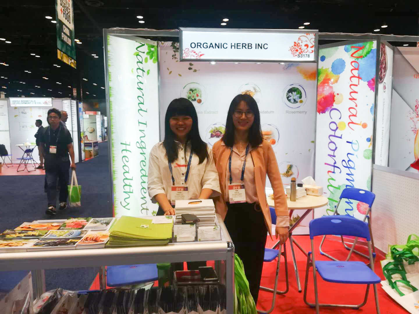 Organic Herb Inc attend IFT 